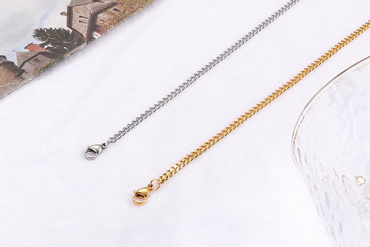 new fashion golden crystal glass diamonds earrings necklace stainless steel set wholesale nihaojewel