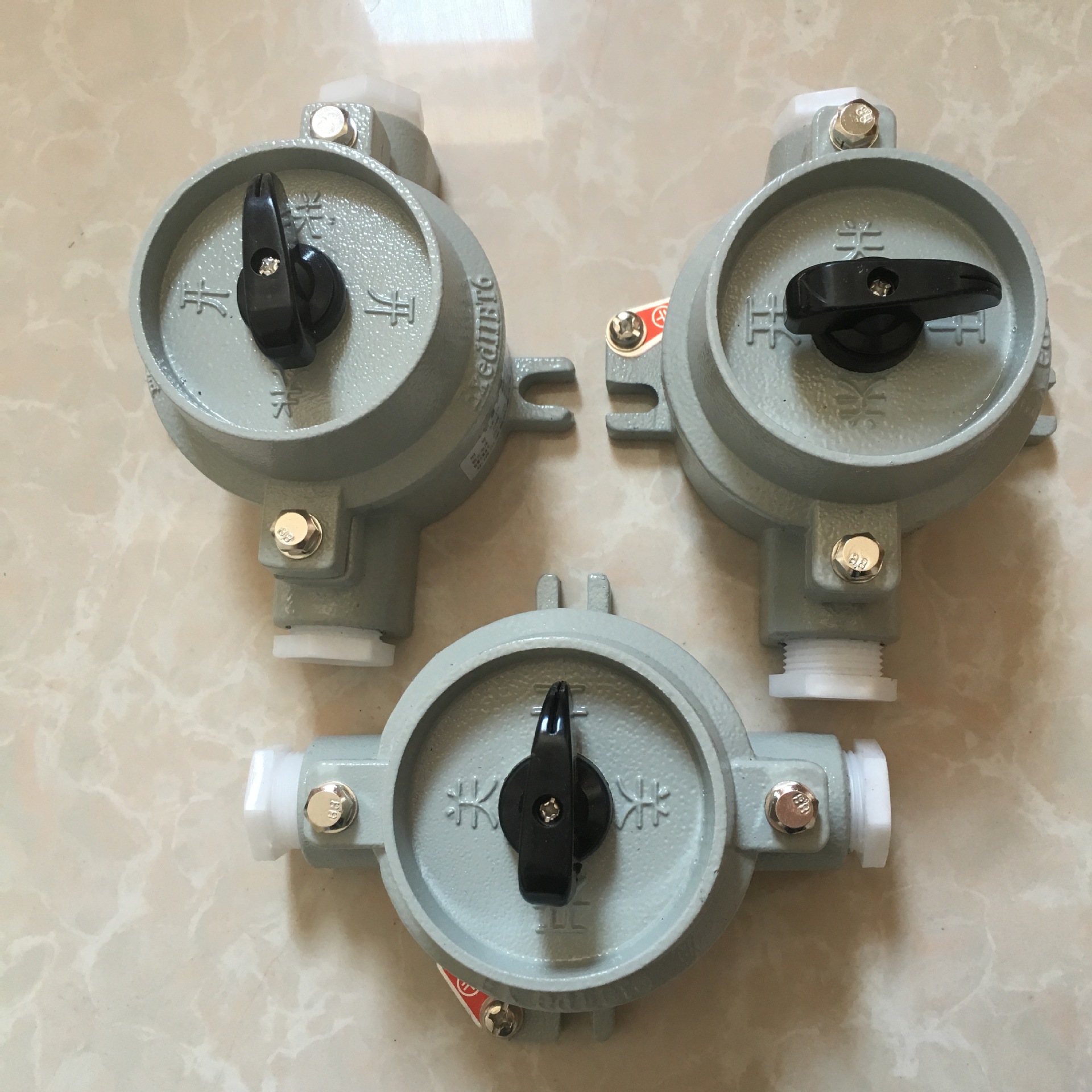 BEM56-10 220/380V防爆单联双控照明开关 防爆分合开关多功能旋转