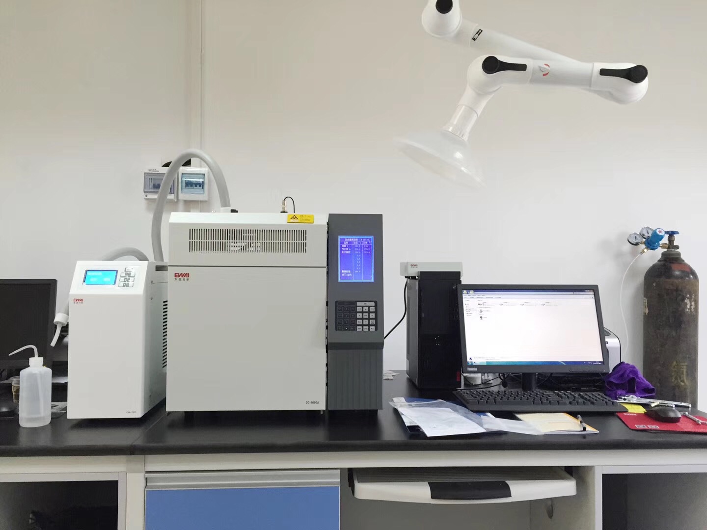 东西分析GC-4100医用口罩环氧乙炔残留检测方案仪器顶空气相色谱