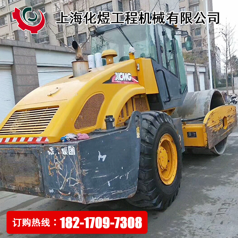 转让二手压路机20吨/22吨/26吨压路机胶轮铁三轮压路机-原版保证!