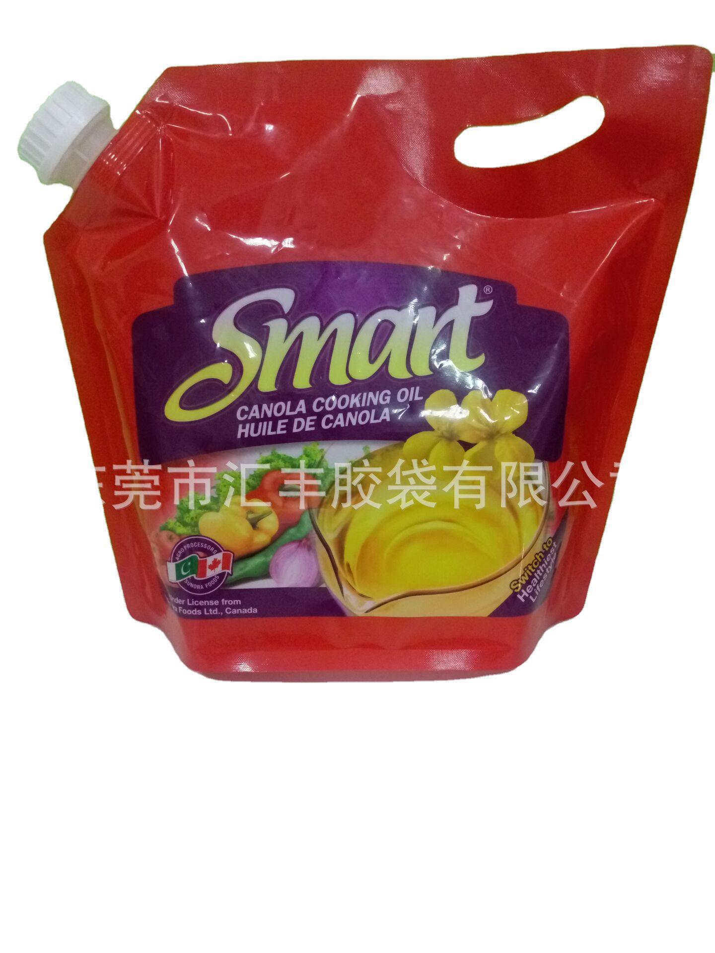 厂家生产洗衣液袋 500ML 5L吸嘴自立袋子2L液体包装手提袋定做