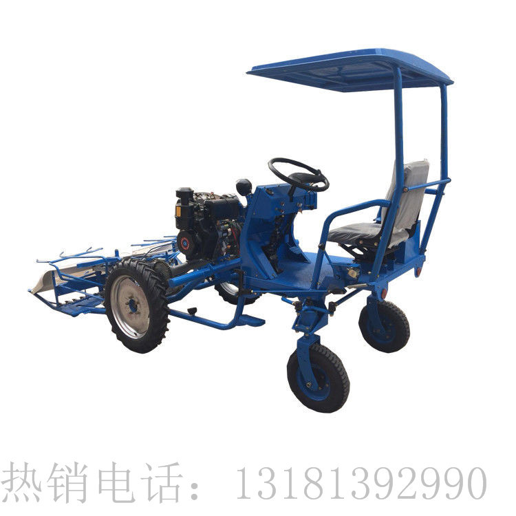 芦苇割捆机 三轮四轮自走坐式小型割捆机 农用水稻小麦收割机