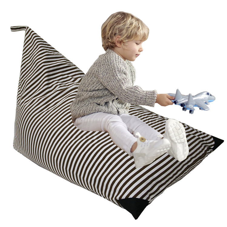 亚马逊可机洗帆布懒人沙发布艺备用不含填充懒人创意DIY沙发懒人沙发套 沙发靠垫