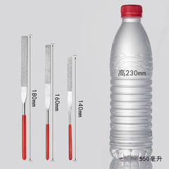 Diamond file flat/square/triangular/semi-round file electroplating assorted file model flat file 3*140