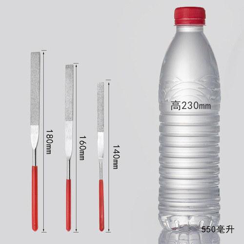 Diamond file set small file grinding file tool electroplating assorted file model flat round triangle file