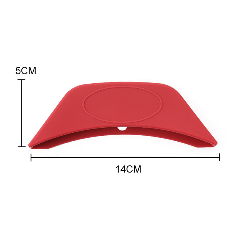 厂家直销食品级硅胶锅耳防滑加厚硅胶盘耳硅胶锅把套现货一件代发