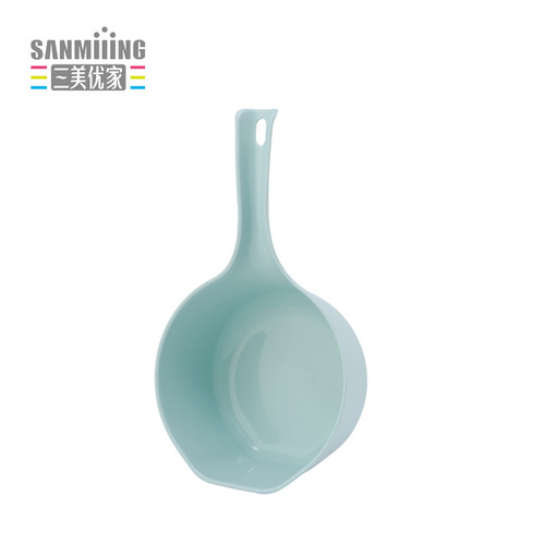 Supermarket Same Style Water Ladle Kitchen Plastic Ladle Baby Shower Cup Household Children's Bath Ladle Upright Water Spoon