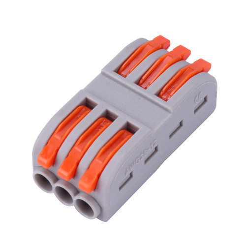 Cross-border supply quick terminal wire connector soft and hard electrician quick wire connector connector