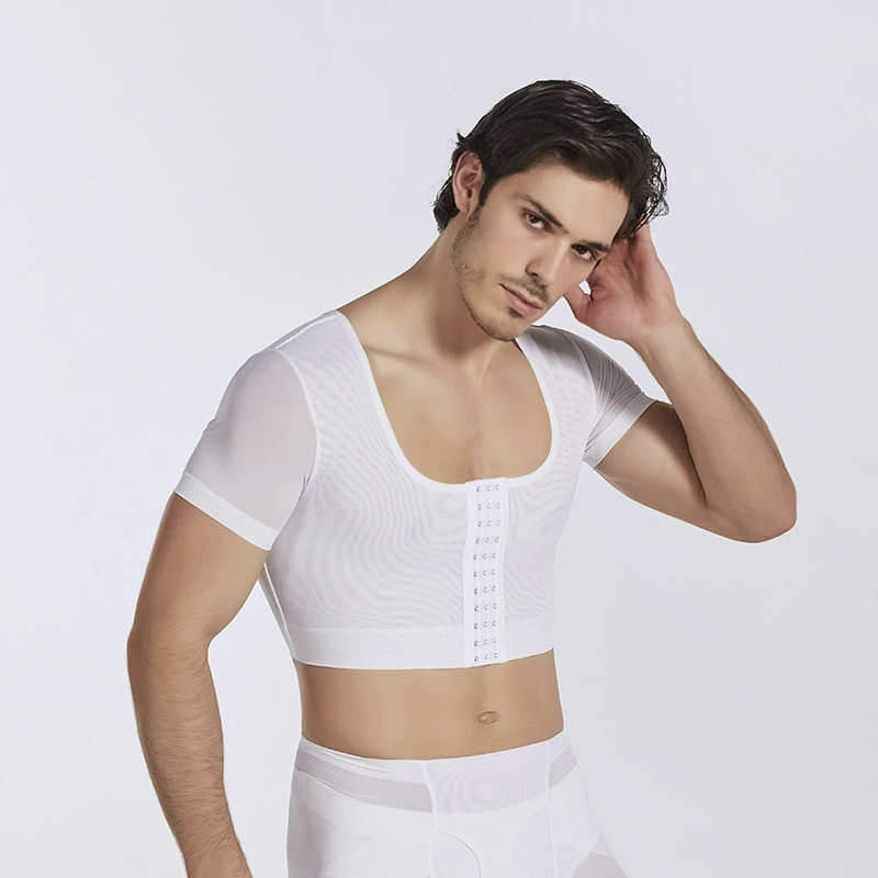 Магическая модель Shapewear, дышащий невидимый жилет, прямые продажи фабрики, с коротким рукавом, обтягивающий