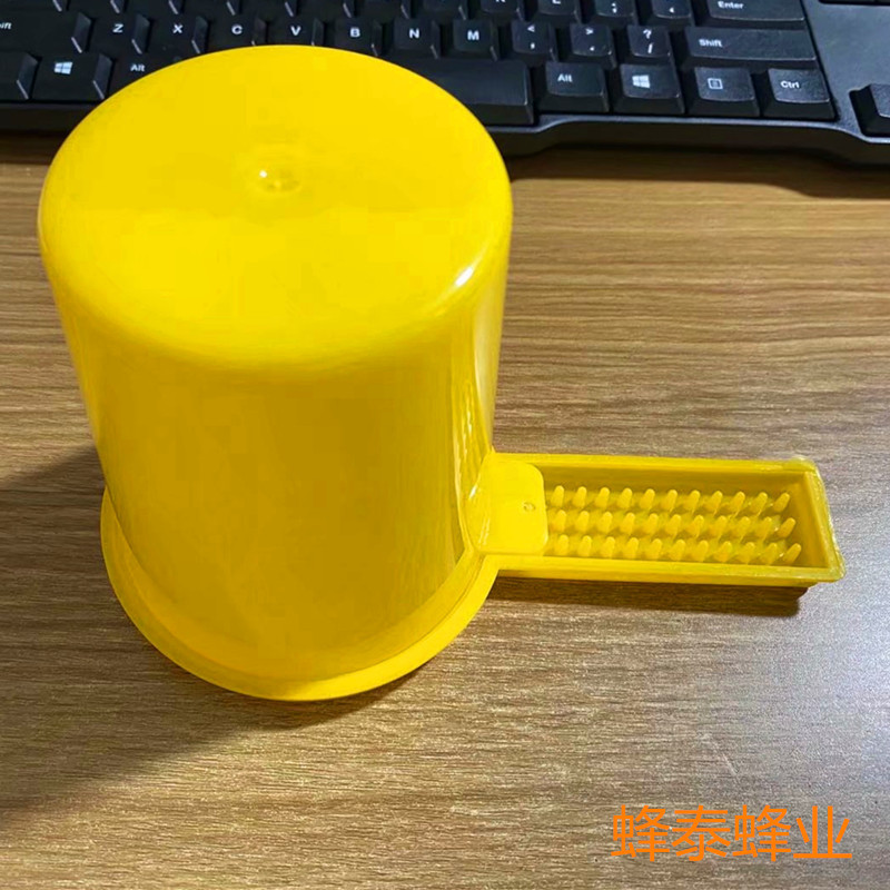 黄色518巢门饲喂器喂食器蜜蜂喂水器蜂箱外用蜜蜂饲喂器养蜂工具