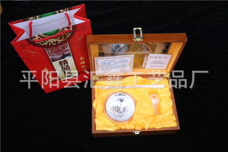 银碗三件套 银碗 五福临门银碗三件套 银碗筷三件套 百福银碗|ru