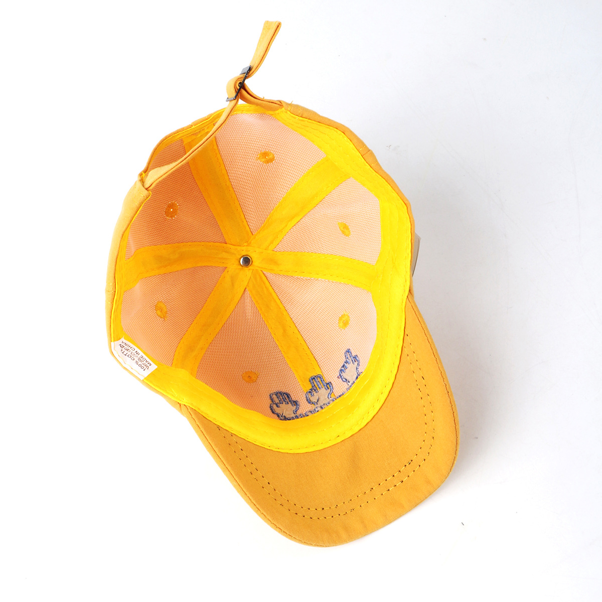 Sun Hat Children Hat Korean Embroidery Baseball Cap Manufacturers Custom Children's Hat Girls Hat display picture 9