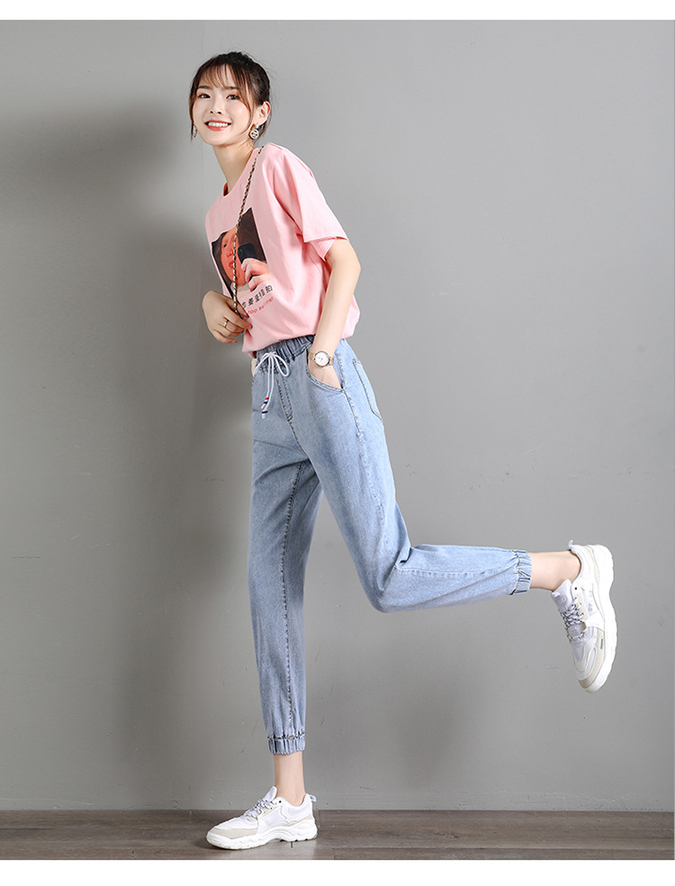 Pantalon léger femme en cow-boy - Ref 3430176 Image 30