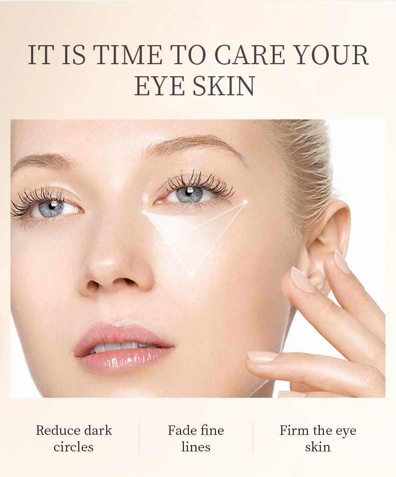 Laikou Red Ginseng Snail Eye Cream 30g + Eye Device Eye Hydrating and Moisturizing Skin Care Products Cross-border supply consignment undefined