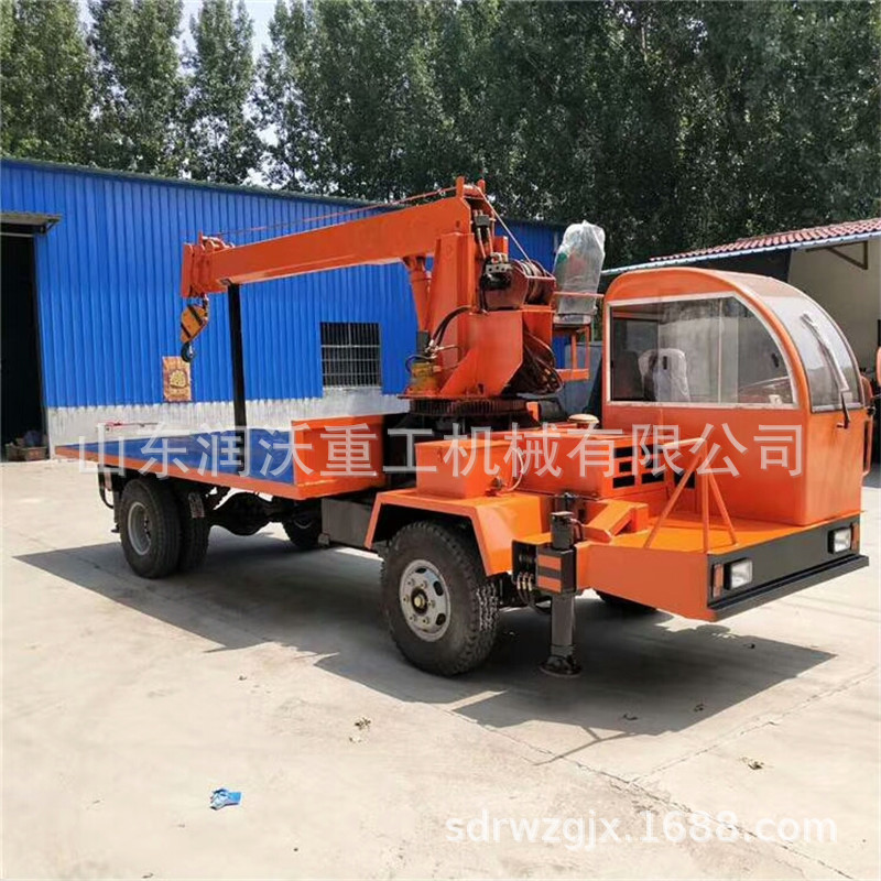 四驱四轮六轮可卸可挖一体随车挖 全液压自制两用随车挖一体机