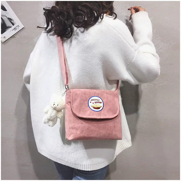 Demi-season Japanese cute universal one-shoulder bag, 2020, Korean style, western style