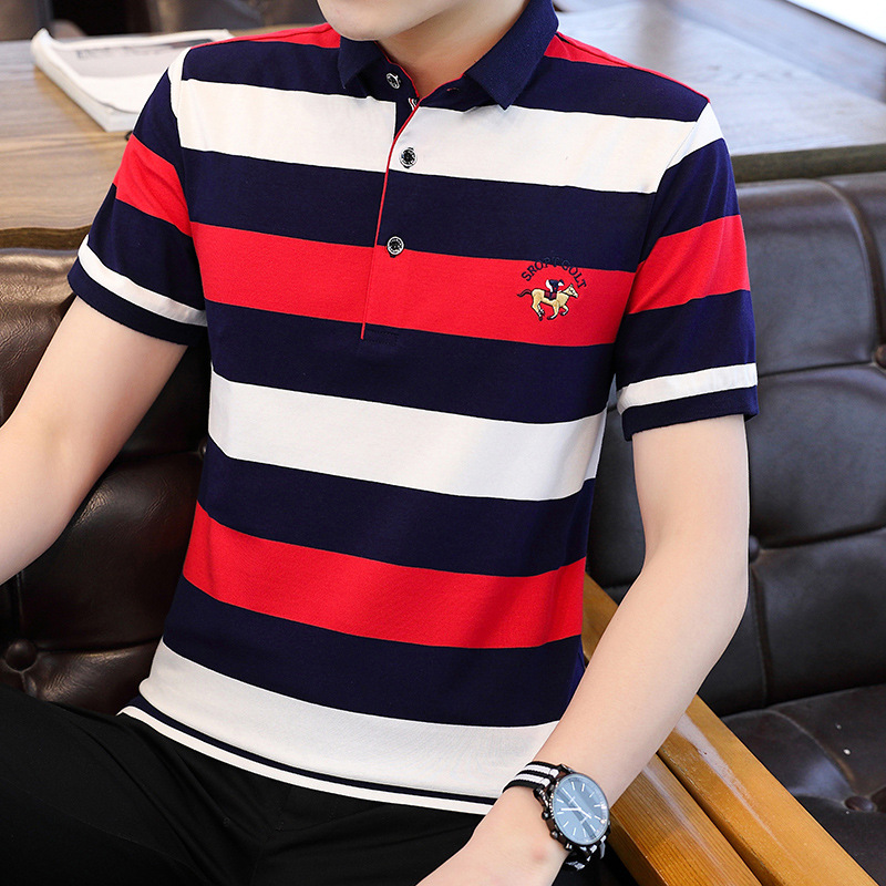 Polo homme en coton - Ref 3442947 Image 6