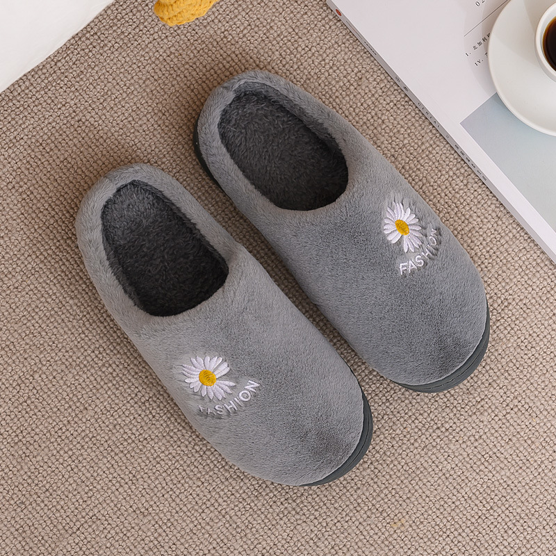 库存处理秋冬季棉拖鞋女韩版家居保暖男士情侣毛毛绒拖鞋批发冬天