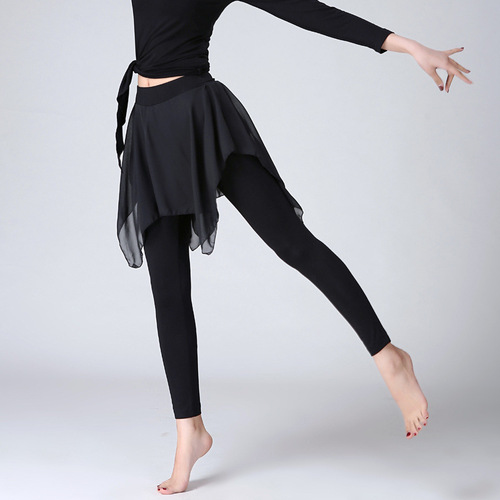 Latin culottes new adult women's dance wear practice pants body dance dance pants ballet wear aerobics pants