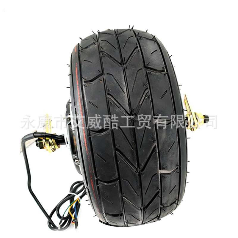 小哈雷电动车48V800W电机轮毂10X6.00-5.5寸改装独轮摩托车蛋蛋车