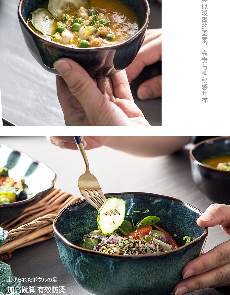 绿色釉变餐具-_10