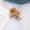 Fashionable universal big crab pin, hairgrip, hair accessory, acrylic material, European style