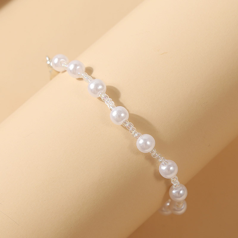 Crystal Pearl Bracelet display picture 7