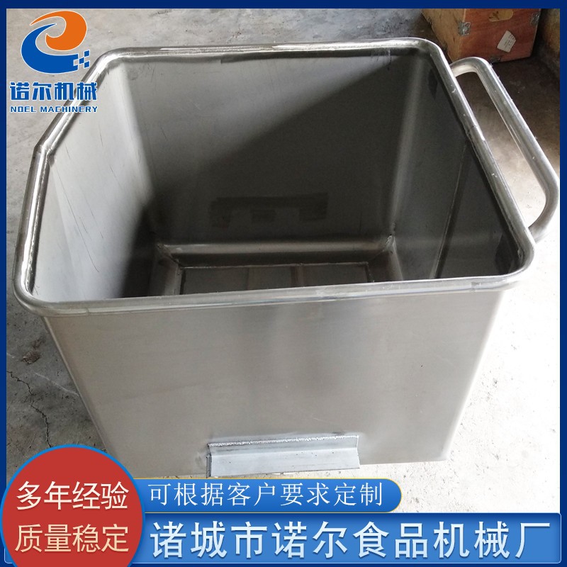 供应香肠馅料运输小料车 烟熏专用小料车 不锈钢肉斗车 厂家供应