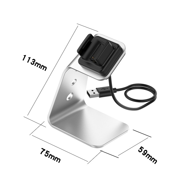 Compatible with Fitbit charge3 charger, charge2 wristband charging cable, and charge4 aluminum alloy stand undefined