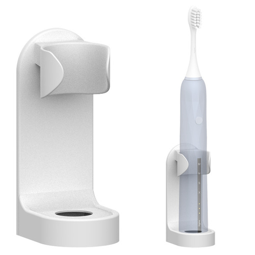 电动牙刷架座免打孔简约壁挂式牙刷固定器收纳支架放牙刷的置物架