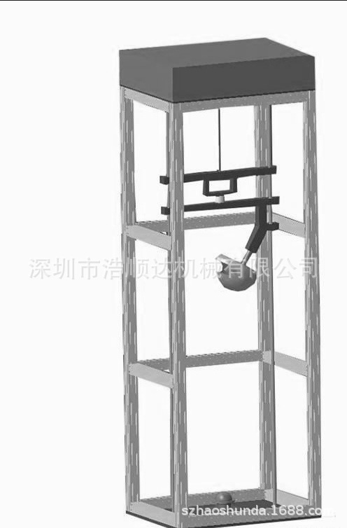 头盔碰撞及耐穿透性能试验机冲击试验机安全帽抗冲击穿刺测试机