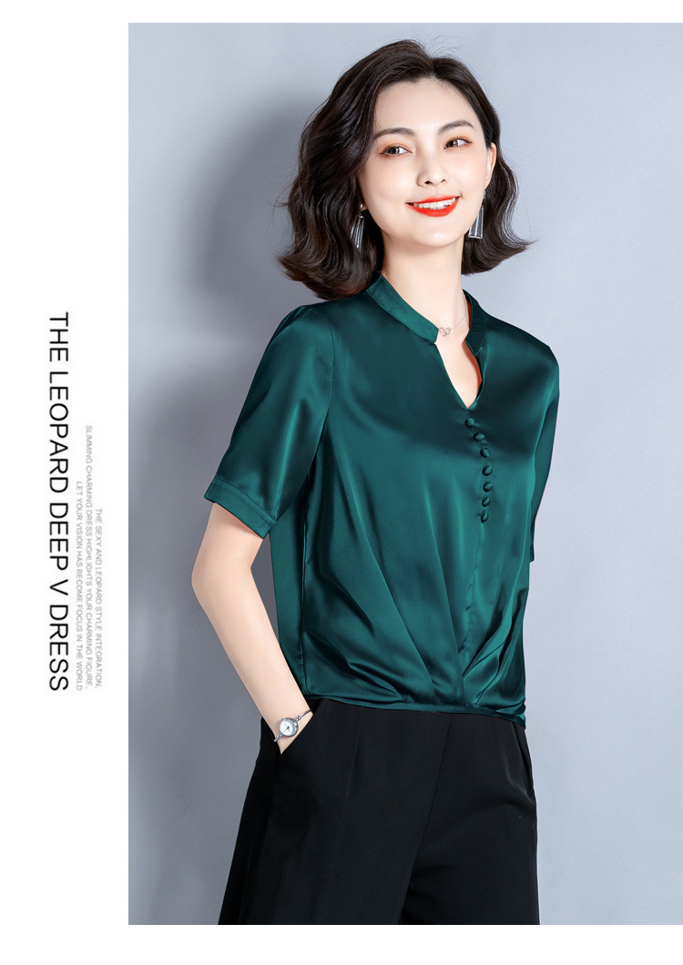 Chemisier en Mousseline de soie - Ref 3429309 Image 37