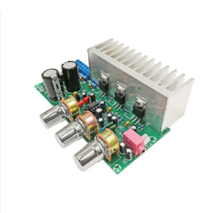 大功率TDA2050+TDA2030 2.1三声道低音炮功放板 成品 抗干扰 YJ-阿里巴巴