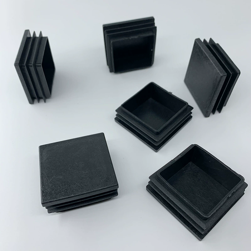 Guan Su (Wholesale Direct Supply) 45*45mm Square Tube Plug End Foot Cap Plastic PE Material Square Tube Applicable