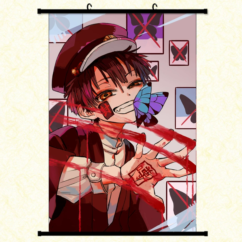 Anime surrounding area, the young Hanazijun hanging paintings, Baxun Ningyuan light decorative painting scroll poster custom wholesale