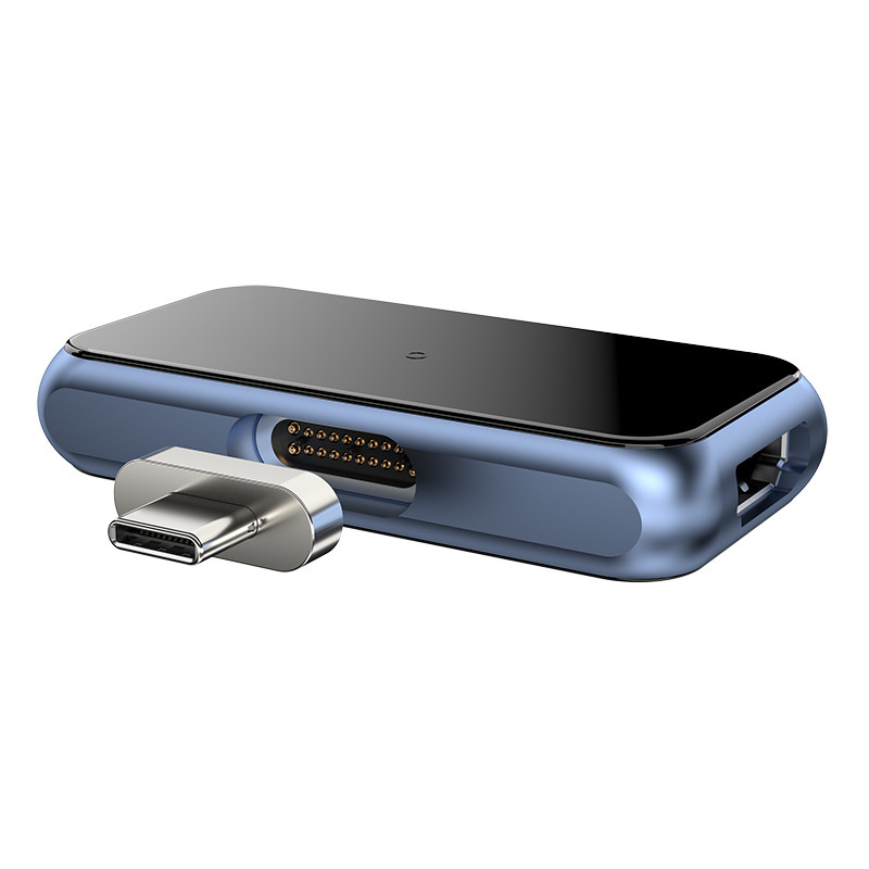 TYPE C magnetic HUB full function 4K charging data USB C magnetic docking station for MacBook