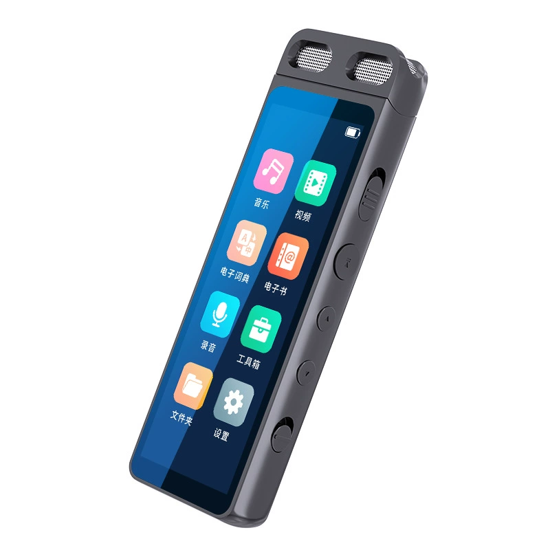 HD noise reduction recorder IPS screen sound control recording manufacturer direct supply can be customized