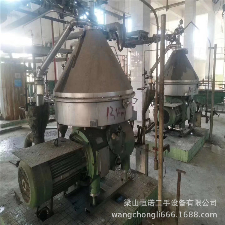 转让二手碟式分离机 油水渣三相分离机 固液分离机悬浮液分离