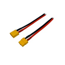 XT60���^ĸ�^���^�B�Ӿ� 12AWG���z��15cm ���L�� ģ��늳���{��