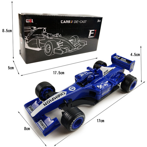 Children's alloy F1 equation pull back simulation model racing boy toy manufacturer direct sales street stall supply wholesale