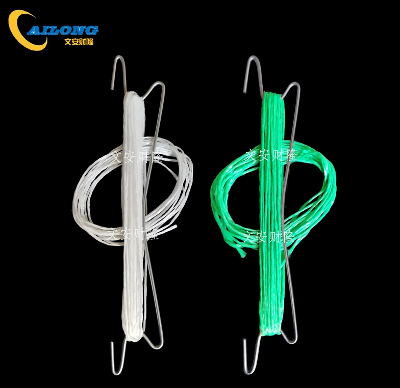 Голландский томатный крючок теплица рассада Висит устройство для падения лозы Европейское качество Q-образная обмотка стропы