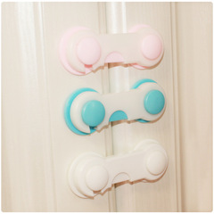 Baby-proofing open/close lock refrigerator drawer cabinet door child safety anti-pinch hand lock