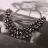 Chain for key bag , crystal, accessory, decorations, necklace, European style, punk style, Korean style