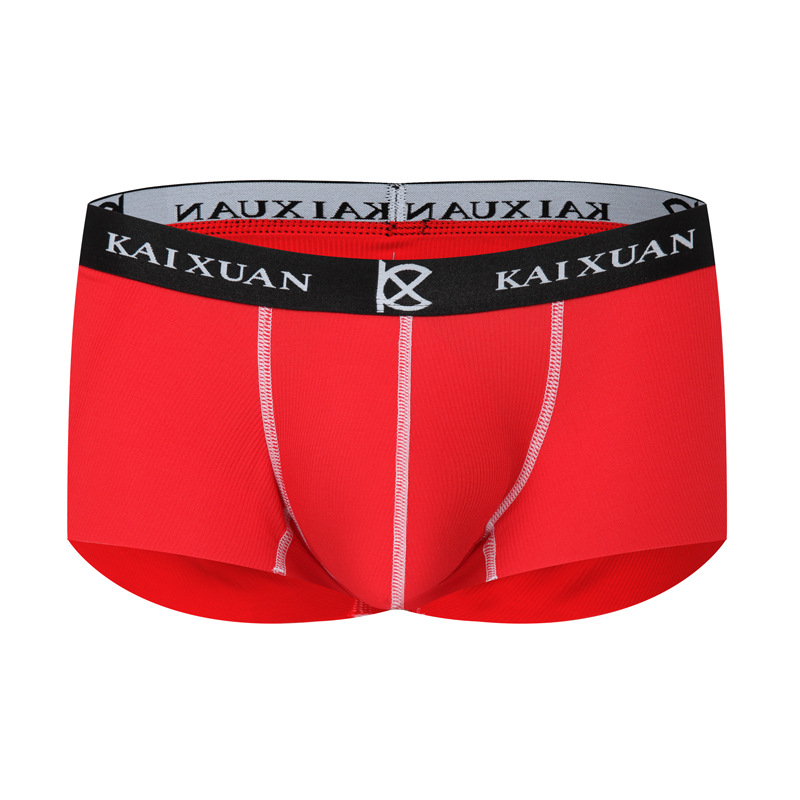 Los hombres modales boxeadores cintura baja sexy portátil corte ligero cómodo boxeadores