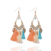 Fashionable earrings, Korean style, wholesale, boho style