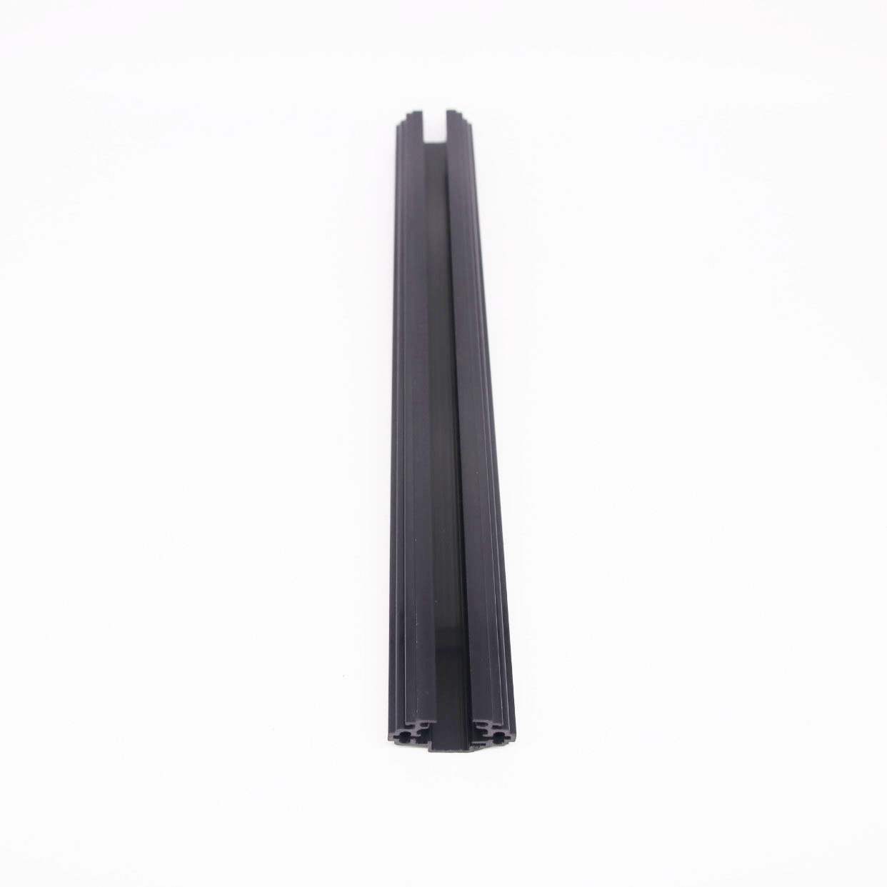 Perfil de PVC extruido, tira larga de plástico, ranura engrosada para accesorios electrónicos, ranura de plástico de PVC extruido image 5