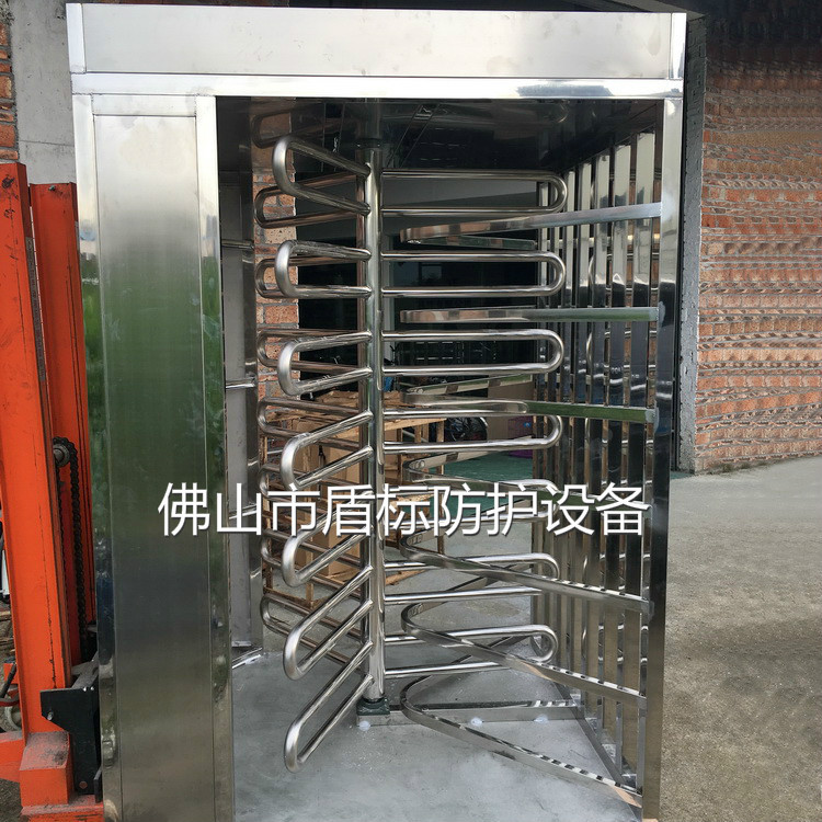 供应车站候车厅导向转门全封闭移动式单项辊闸手推单象滚动高转闸