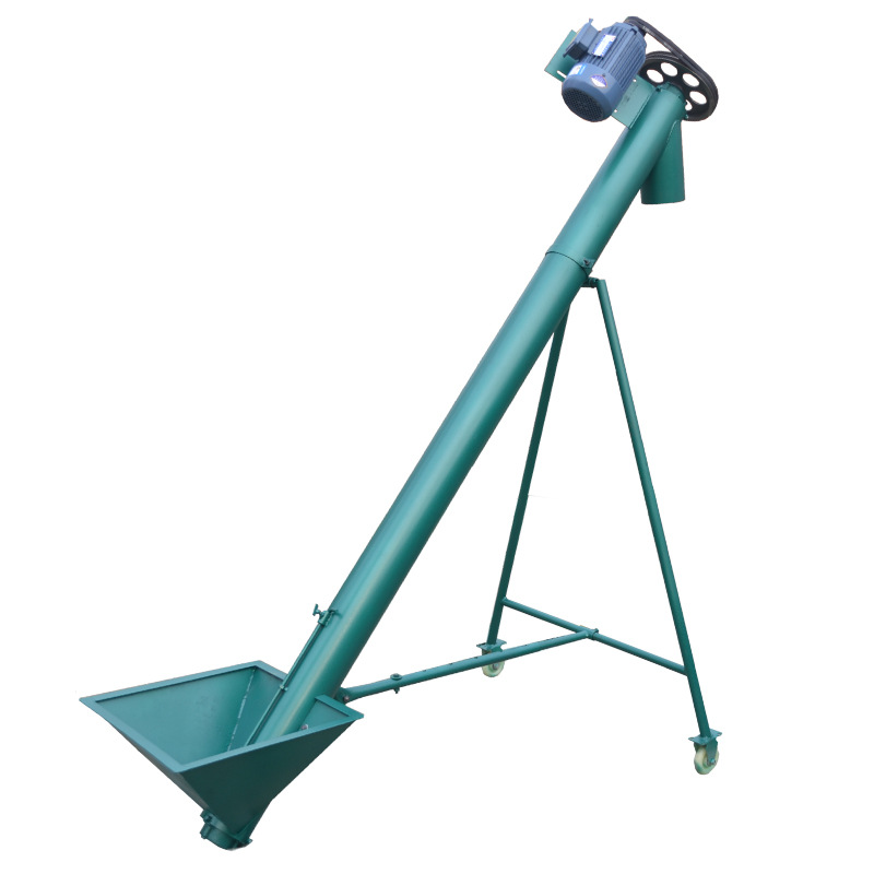 900元140*3米管子鐵管絞龍螺杆輸送機管式螺旋提升機上料機