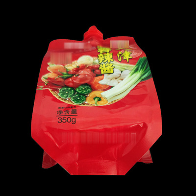 定做吸嘴袋定做企鵝袋 四邊封吸吸果凍鋁箔袋 異型飲品吸嘴袋定制