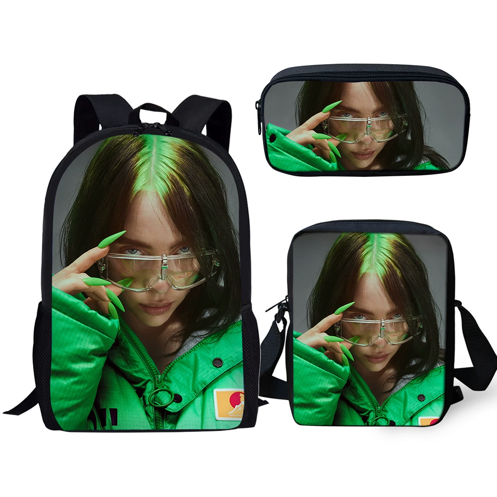 Backpack, shoulder bag, pencil case, set, new collection, custom-made, 3 piece set